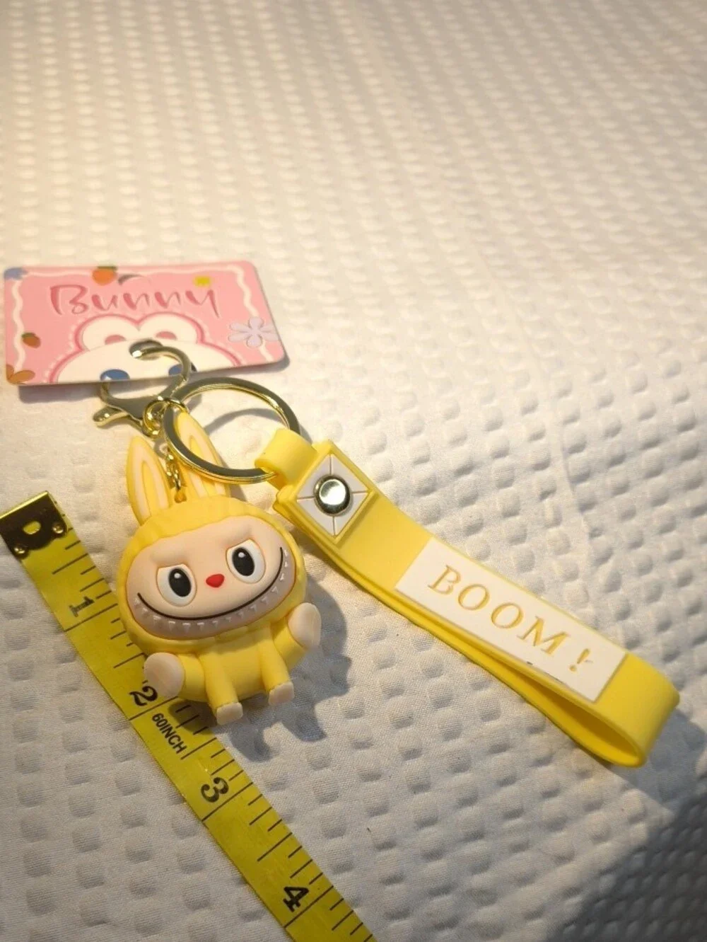 BOOM! Yellow Monster Keychain